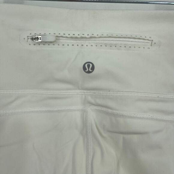 Lululemon Mind Over Miles Tight 25" White Size 4 - Picture 10 of 13